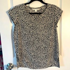 Diane von Furstenberg silk blouse, size 2.